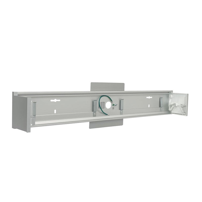 Nora Lighting 4' Wall Mount Kit For Nlud-4334, Aluminum - NLUD-4WMA