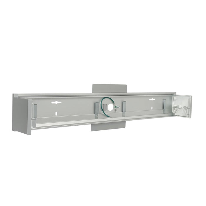 Nora Lighting 4' Wall Mount Kit For Nlud-4334, Aluminum - NLUD-4WMA