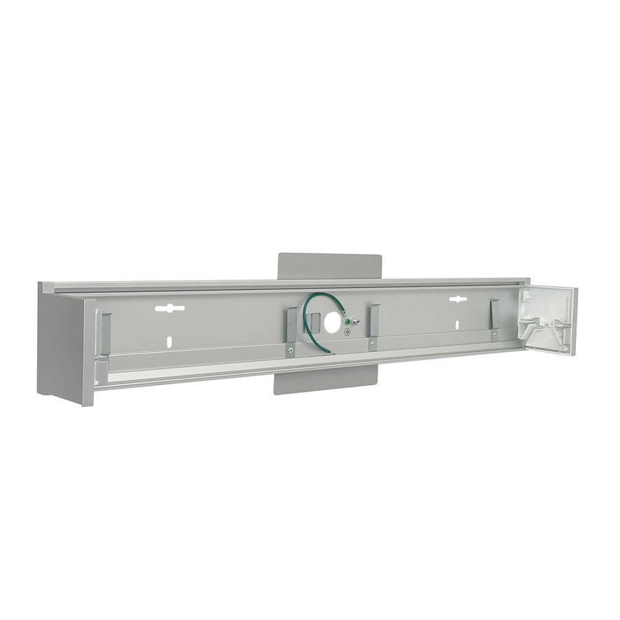 Nora Lighting 4' Wall Mount Kit For Nlud-4334, Aluminum - NLUD-4WMA