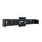 Nora Lighting 8' Wall Mount Kit For Nlud-8334, Black - NLUD-8WMB