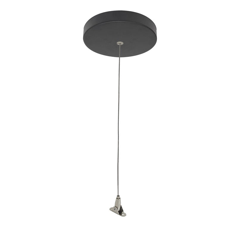 Nora Lighting 20' Aircraft Mounting Kit For Nlud Series, Black - NLUD-CCB-20