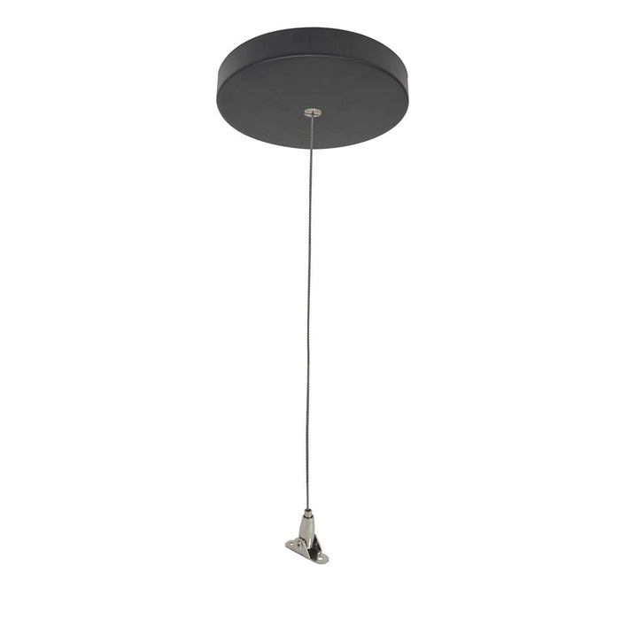 Nora Lighting 8' Aircraft Mounting Kit For Nlud Series, Black - NLUD-CCB