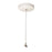 Nora Lighting 8' Aircraft Mounting Kit For Nlud Series, White - NLUD-CCW