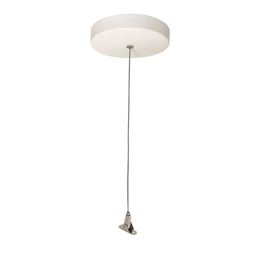 Nora Lighting 8' Aircraft Mounting Kit For Nlud Series, White - NLUD-CCW