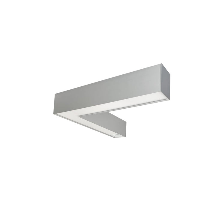Nora "L" Shaped L-Line LED Indirect/Direct Lin, AL/Motion Sensor - NLUD-L334A-OS