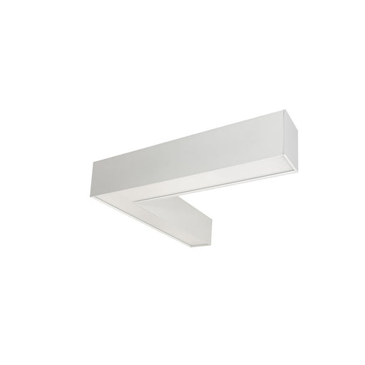 Nora "L" Shaped L-Line LED Indirect/Direct Linear, 3781Lm, White - NLUD-L334W