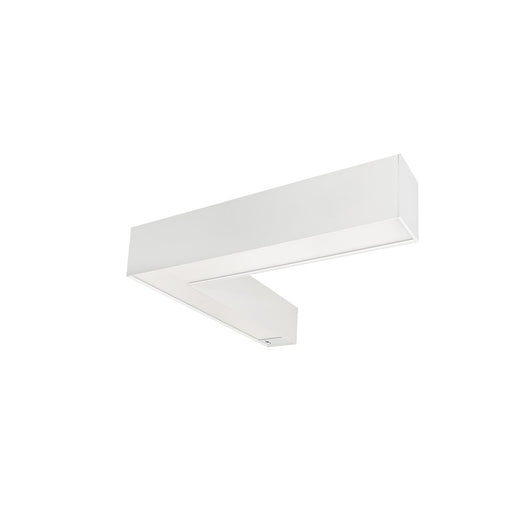 Nora "L" Shaped L-Line LED Indirect/Direct Lin, WH/Motion Sensor - NLUD-L334W-OS