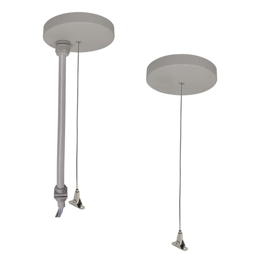 Nora 20' Pendant/Power Mounting Kit For Nlud Series, Aluminum - NLUD-PCCA-20