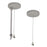 Nora Lighting 8' Pendant/Power Mounting Kit For Nlud Series, AL - NLUD-PCCA
