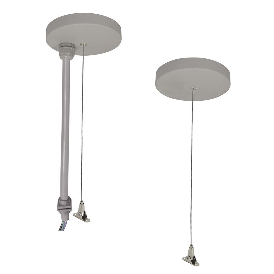 Nora Lighting 8' Pendant/Power Mounting Kit For Nlud Series, AL - NLUD-PCCA