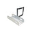 Nora Lighting Daisy Chain Bracket For Nlud (Pendant Mount), Black - NLUD-PMCB