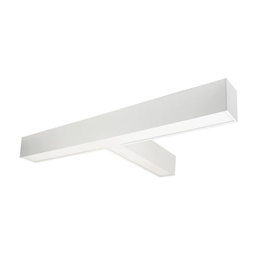Nora "T" Shaped L-Line LED Indirect/Direct Linear, 5027Lm, White - NLUD-T334W