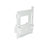 Nora Lighting Daisy Chain Bracket For Nlud (Wall Mount), White - NLUD-WMCW