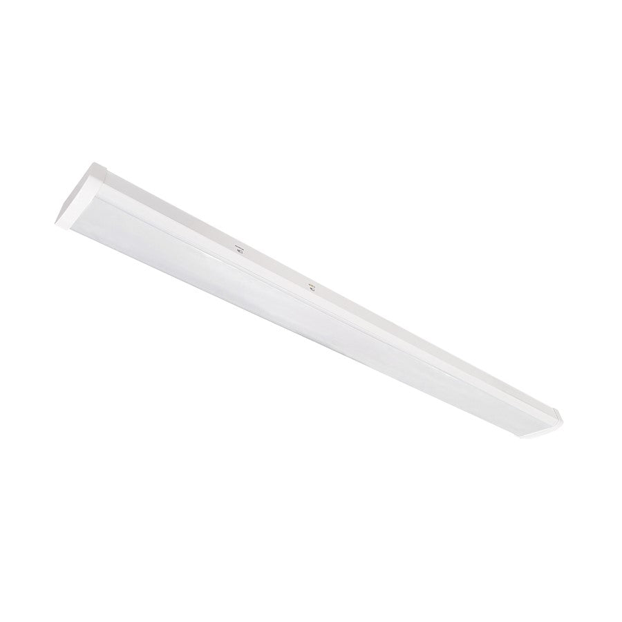 Nora Lighting 4' LED Wraparound/Selectable Lumens/CCT/White - NLWPSW-4L334W