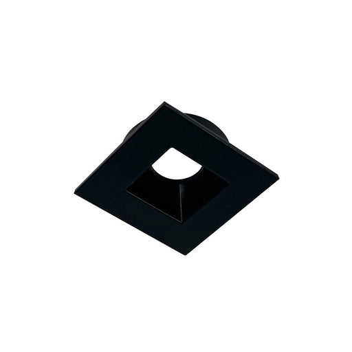 Nora Lighting Square Trim For Nm1-Prdc, Black - NM1-PSDTBB