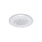 Nora Lighting 1" Round M1 Hex Cell Louver Trim, White - NM1-RAIHECW