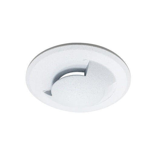 Nora Lighting 1" Round M1 Stainless Steel Indicator Trim, White - NM1-RSSDW