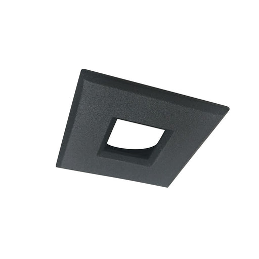 Nora Lighting 1" Square M1 Stainless Steel Trim, Black - NM1-SSSB