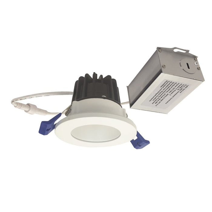 Nora 2" M2 Round LED Downlight, 600Lm/8W/3000K, 120V/White - NM2-2RDC6030MPW