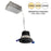 Nora 2" M2 Round LED Downlight, 600Lm/8W/4000K, 120V/Black