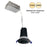 Nora 2" M2 Round LED Downlight, 850Lm/10W/4000K, 120V/Black