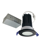 Nora 2" M2 RD LED Lensed Downlight, 850Lm/10W/3000K, 120V/BK - NM2-2RDCS8530BB