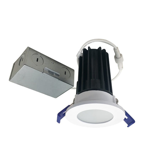 Nora 2" M2 RD LED Lensed Downlight, 850Lm/10W/3000K, 120V/WH - NM2-2RDCS8530MPW