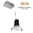 Nora 2" M2 RD LED Lensed Downlight, 850Lm/10W/3000K, 120V/WH