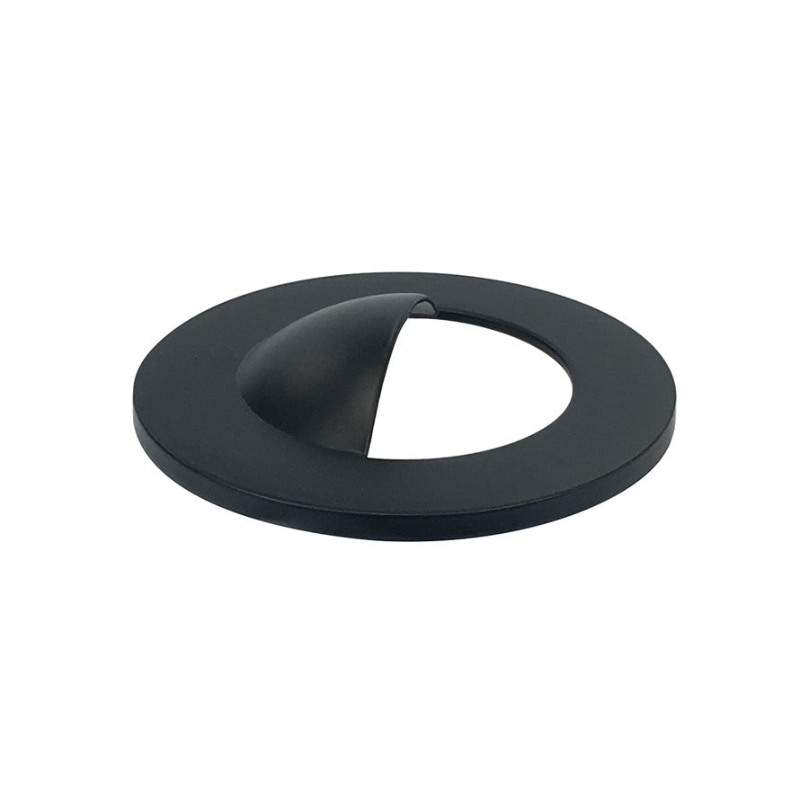 Nora Lighting Round Wall Wash Trim For Nm2-2Rdc, Black - NM2-2RWB