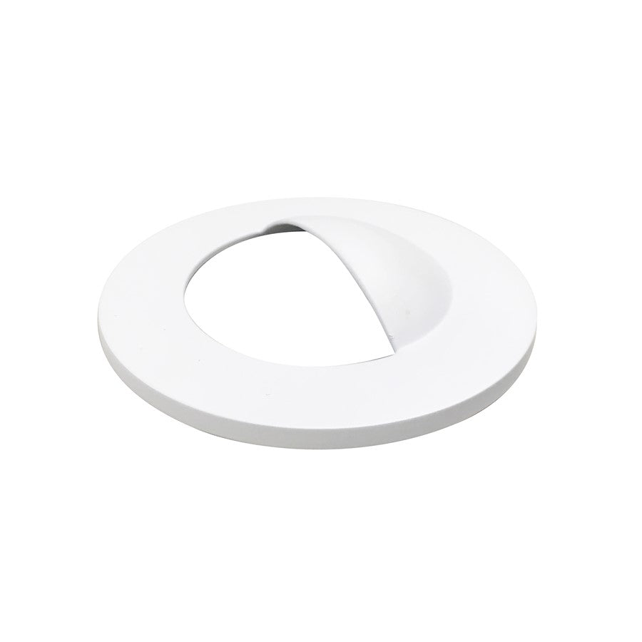Nora Lighting Round Wall Wash Trim For Nm2-2Rdc, White - NM2-2RWMPW