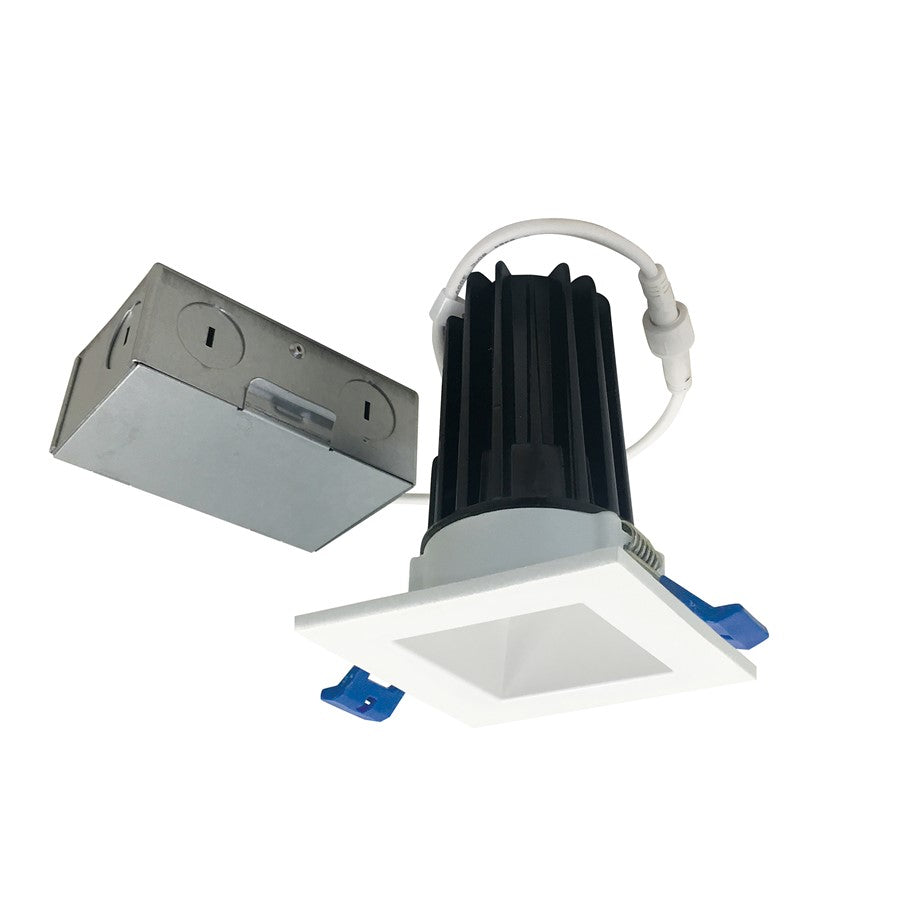 Nora 2" M2 Square LED Downlight, 850Lm/10W/3000K, 120V/White - NM2-2SDC8530MPW