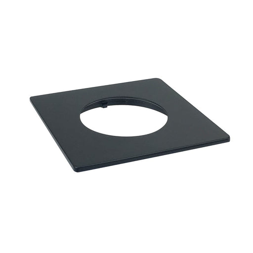 Nora Lighting Square Trim For Nm2-2Rdc, Black - NM2-2SDTB
