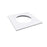 Nora Lighting Square Trim For Nm2-2Rdc, White - NM2-2SDTMPW