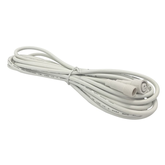 Nora 10' QC Extension Cable For M2/M4 LED Recessed Serie, WH - NM2-EW-10