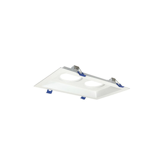Nora Lighting Mls 2-Head Plate For 2" M2 LED Series, White - NM2-MLS2MPW