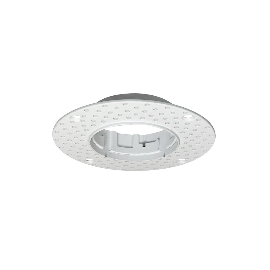 Nora Lighting Trimless Mud Ring For Nm2-2Rtldc, White - NM2-TLMR-R