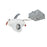 Nora 4" M4 Round LED Elbow/950Lm/12W/2700K, 120V/White - NM4-R47027MPW