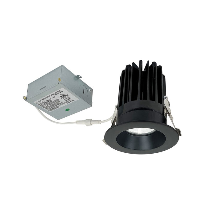 Nora 4" M4 Round LED Downlight, 1100Lm/15W/2700K, 120V/Black - NM4-RDC27BB