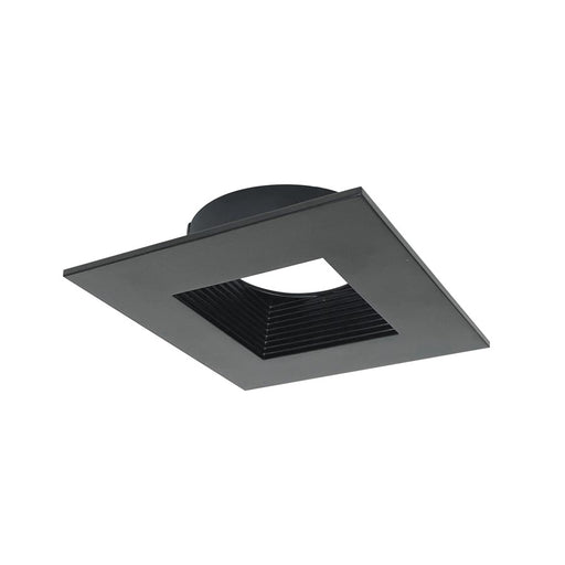 Nora Lighting Square Baffle Trim For Nm4-Rdc, Black - NM4-SDTB