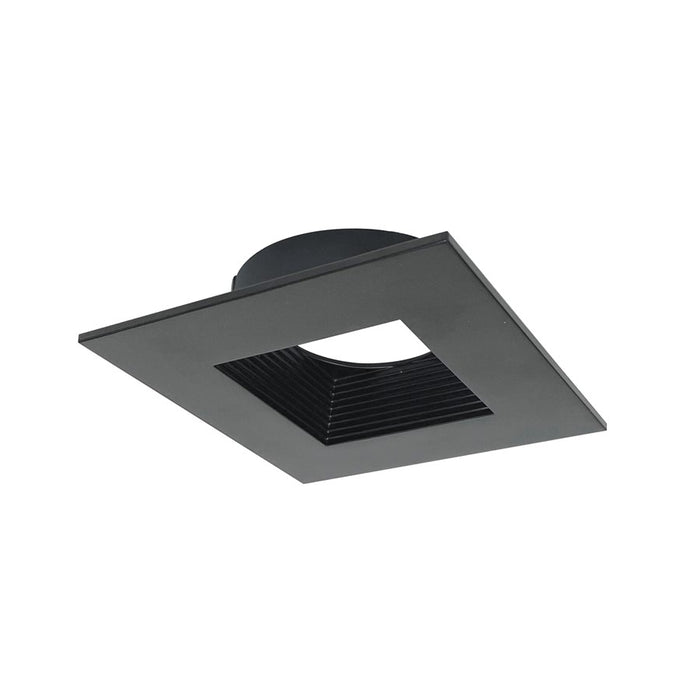 Nora Lighting Square Baffle Trim For Nm4-Rdc, Black - NM4-SDTB