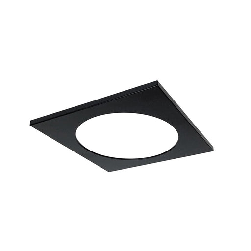Nora Lighting Square Trim For Nm4-R470, Black - NM4-SETB