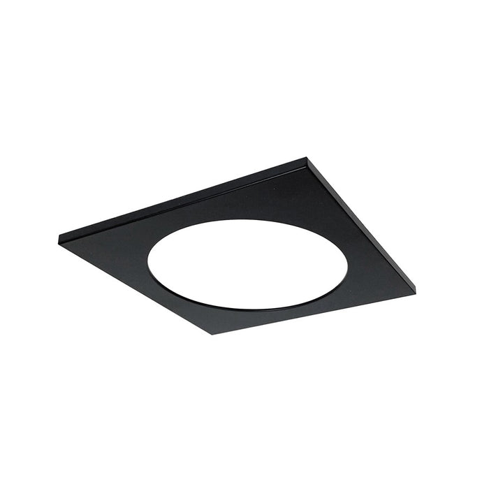 Nora Lighting Square Trim For Nm4-R470, Black - NM4-SETB
