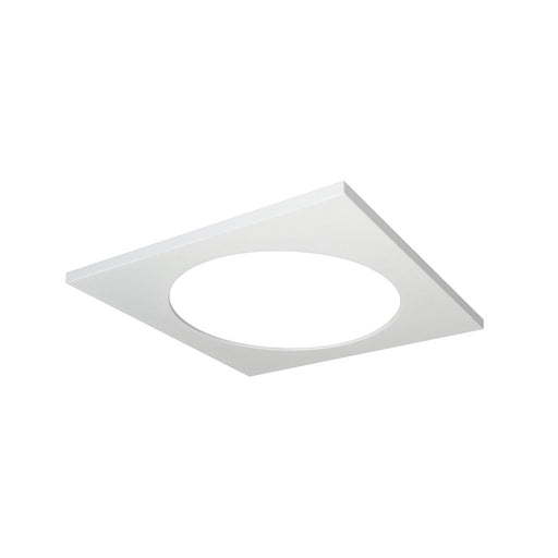 Nora Lighting Square Trim for NM4-R470, White - NM4-SETMPW