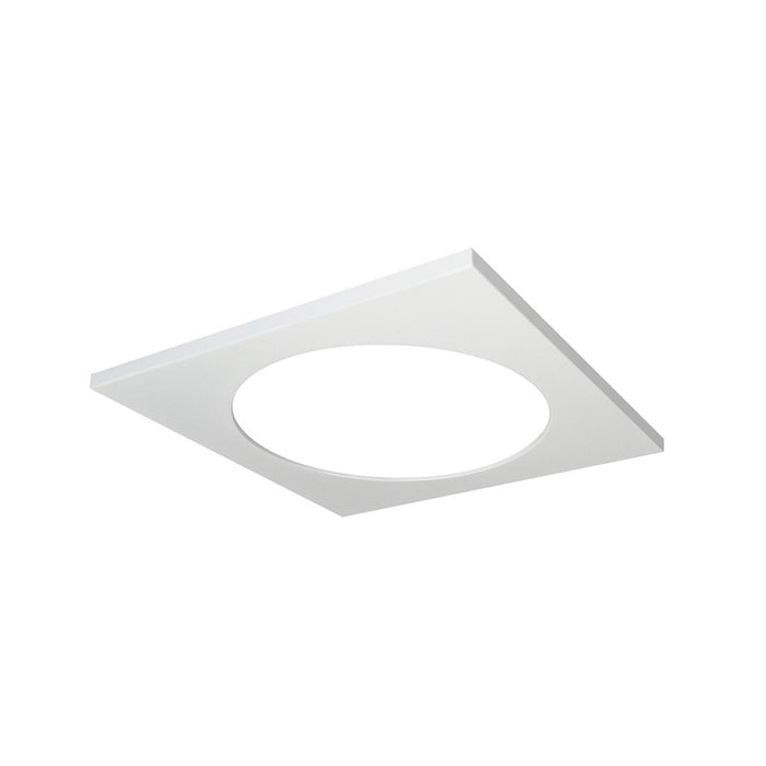 Nora Lighting Square Trim for NM4-R470, White - NM4-SETMPW