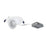 Nora 4" M-Curve Can-Less LED Downlight, Selectable CCT/900Lm/9W/WH - NMC-4RTWMPW
