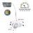 Nora 6" M-Curve Can-Less LED Downlight/1300Lm/13W/White