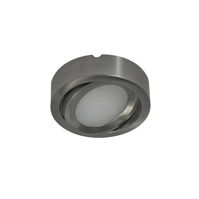 Nora 12V Josh LED Puck Light, 300Lm/3000K, Nickel Bronze - NMP-A30BN