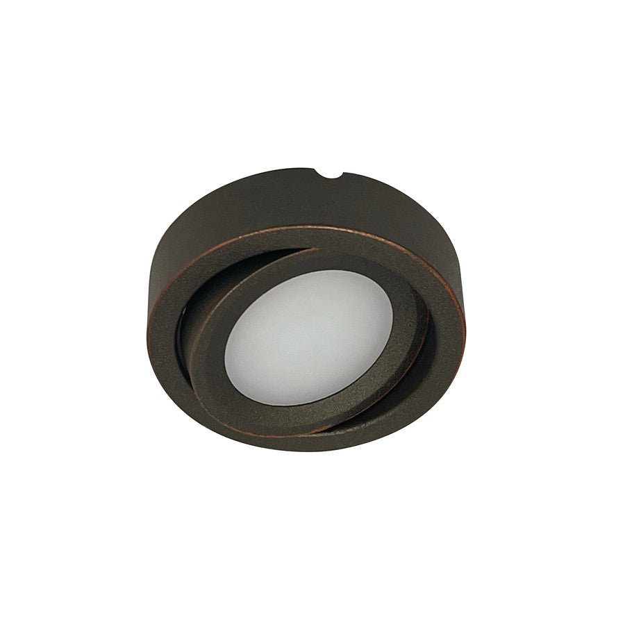 Nora 24V Josh LED Puck Light, 300Lm/2700K, Bronze - NMP2-A27BZ