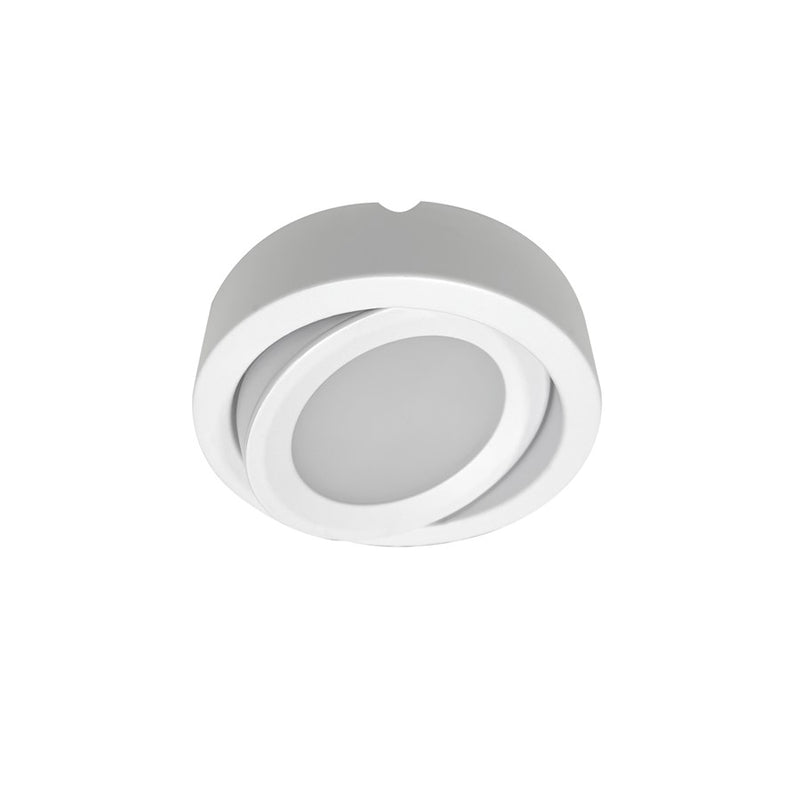 Nora Lighting 24V Josh LED Puck Light, 300Lm/4000K, White - NMP2-A40W