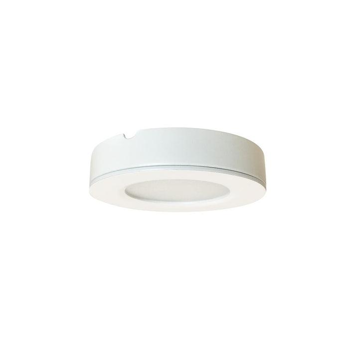 Nora 24V Josh LED Puck Lt, 300lm, 3500K, Wht - NMP2-LED35W